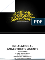 Inhaled Anesthetics by Hannan