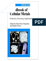  Handbook of Cellular Metals
