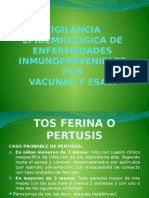 Vigilancia Epidemiológica de Enfermedades Inmunoprevenibles Por