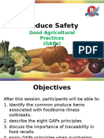 Produce Safety: Good Agricultural Practices (Gaps)