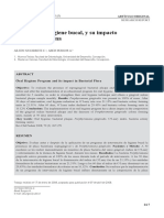 Programa de higiene bucal y su impacto en la Flora Bacteriana