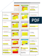 2016-17 School Calendar