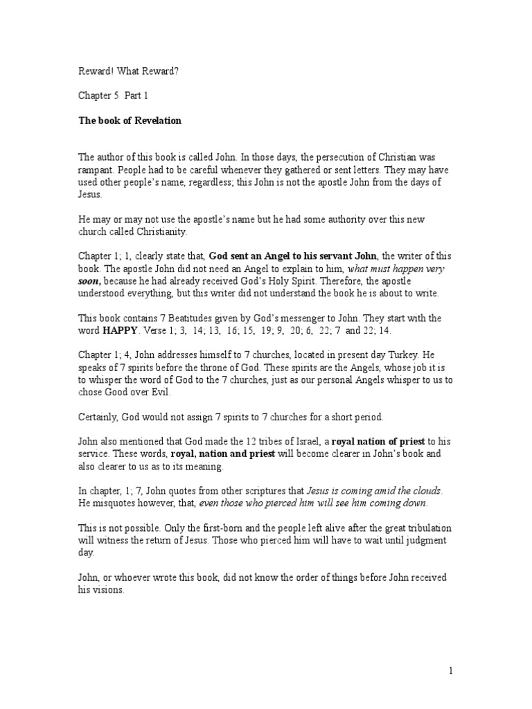 Revelation Insights: 7 Churches Explained | PDF | John The Apostle ...