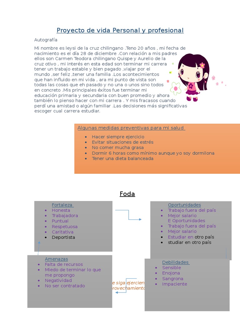 Proyecto de Vida Personal y Profesional | PDF | Bancos | Economias