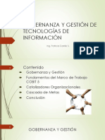 Gobernanza y Gestión de Tecnologías de Información COBIT 5