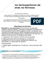 Tratamientos Térmicos de Aleaciones No Ferrosas