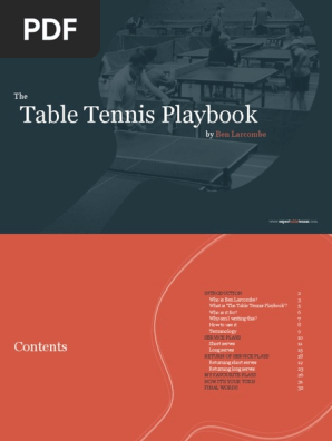 The Table Tennis Playbook v2