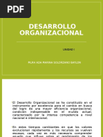 1 Introduccion General Al Desarrollo Organizacional