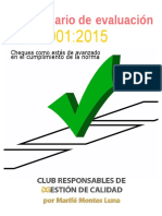 Cuestionario Iso 9001 2015