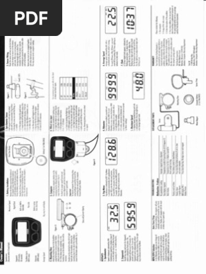 trek sensor bike speedometer