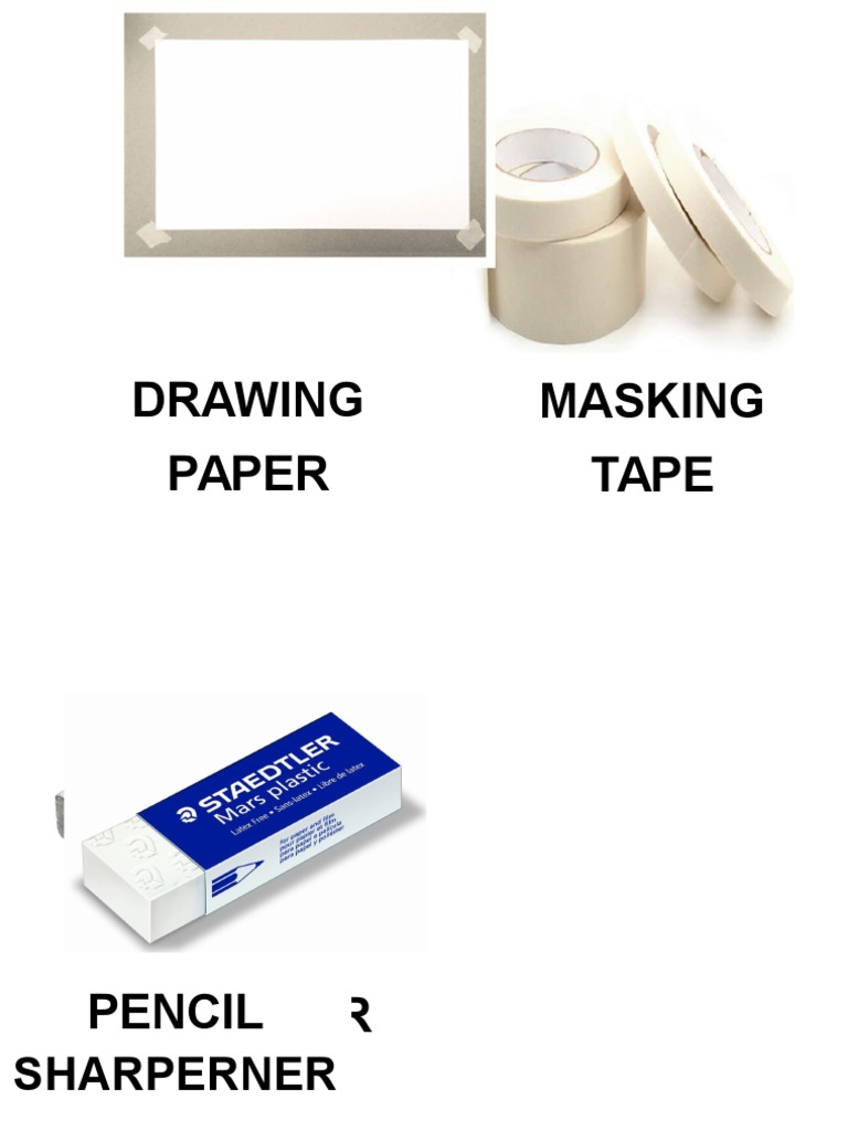 Masking Tape Drawing Paper PDF