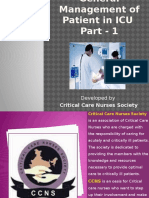 General Management of Patient in ICU - PART 1 - Medical Correction - 17-3-15