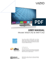 Vizio User Manual - M321iA2