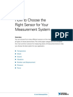 How to Choose a Sensor