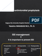 Antimicrobial Prophylaxis - Takehiro Wakasugi, M.D., PH.D