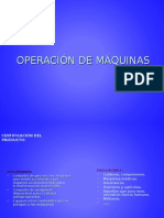 Operacion Maquinas