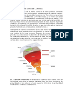 Estructura de Las Capas de La Tierra