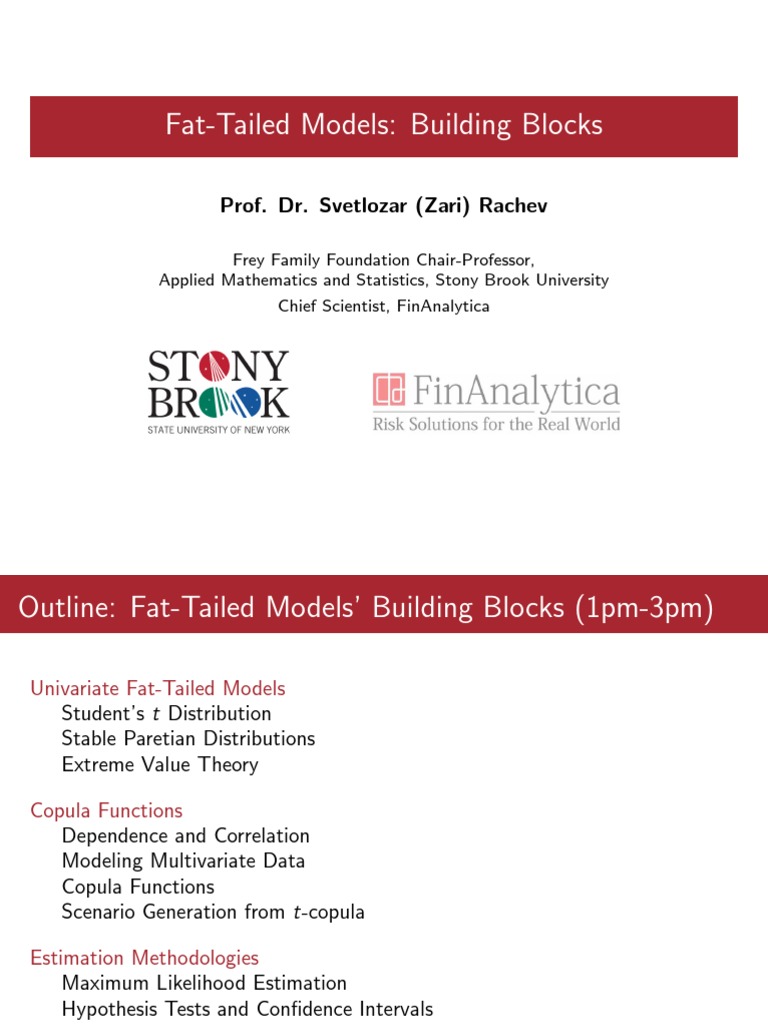 Fat-Tailed Models in Finance | PDF | Bootstrapping (Statistics ...