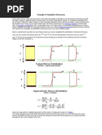 Strength of Sandwich Structures