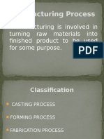 Manufacturing Process