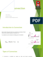 Convection: Vivek Sharma Assistant Professor Mechanical Engineering Department