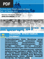 Download Bahan Sosialisasi RTRW Kota Bandung 2011-2031 Revisi by Hafid Munjinadir SN318267216 doc pdf