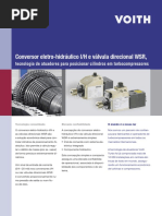 Conversor Eletro-hidráulico I_H e Válvula Direcional WSR