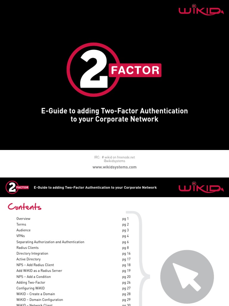 Two-Factor Authentication Guide | PDF | Computers