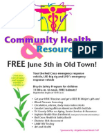 Community Health: Resource Fair