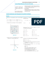 Review exercises and problems for vectors