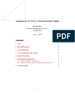 Syllabus Hlth214 Environmental