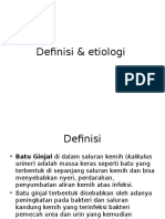 Definisi & Etiologi