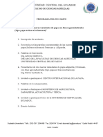 [Programa] Día de campo para liberar dos variedades de papa con fines agroindustriales en Ecuador