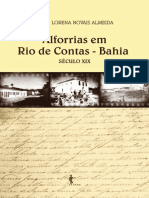 Alforrias em Rio de Contas