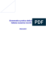 Grammatica Pratica Della Lingua Italiana Susanna Nocchi PDF