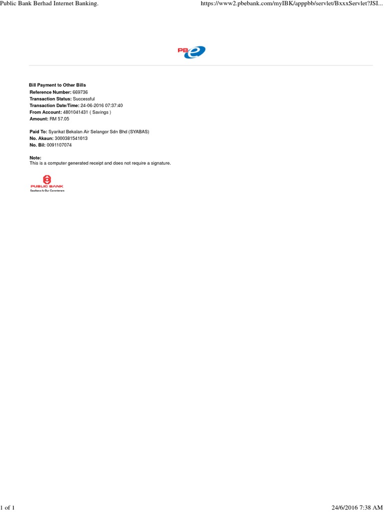 Lembaga Thkb Water Bill 0616