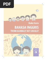 Buku Siswa Bahasa Inggris Kelas Viii Smp Mts K13 Bahasa Indonesia Bahasa