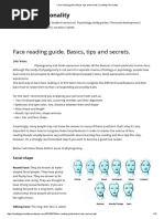 Forehead Types and Their Meanings | PDF | Forehead | Luck