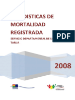 Mortalidad Tarija 2008