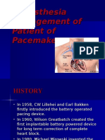 Anaesthesia Management of Patient of Pacemaker