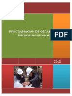 Programacion de Obras