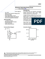 LM8364 Micropower Undervoltage Sensing Circuits: Features Description