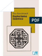 Burckhardt Titus. Esoterismo Islamico PDF