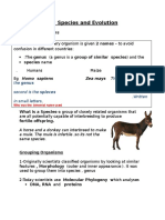 4.3 Species and Evolution: Naming Organisms The