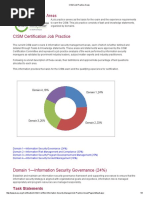 CISM Job Practice Areas