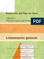 Desarrollo Del Plan de Tesis