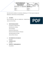 Procedimiento de Compras PDF