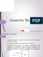 Desenho Técnico Projeções Ortogonais