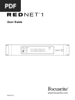 Rednet 1 User Guide