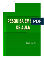 Pesquisa Em Sala de Aula